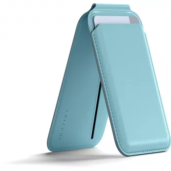 Satechi Magnetic Wallet Stand for MagSafe - Light Blue
