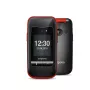 Emporia ONE V200i Black/Red (2025) – Senior-Friendly Mobile Phone with SOS Button, Charging Cradle, and Large Illuminated Keys