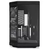 HYTE Y70 Touch Black Mid Tower Case with Panoramic Tempered Glass and 14.1 inch Touchscreen, ATX/E-ATX, Vertical GPU Mount