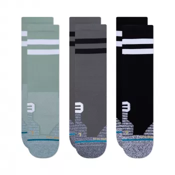 Stance Franchise Crew Running Socks 3-Pack – Multi, Size L