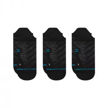 Stance Run Ultralight Tab Running Socks 3-Pack - Black
