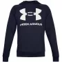 Under Armour Men's Rival Fleece Big Logo HD Hoodie Navy Blue 1357093 410