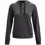 Under Armour Men's Rival Terry Hoodie Graphite Medium Heather / Black 1369855-010