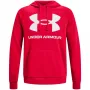 Under Armour Men's Rival Fleece Big Logo Hoodie Red
