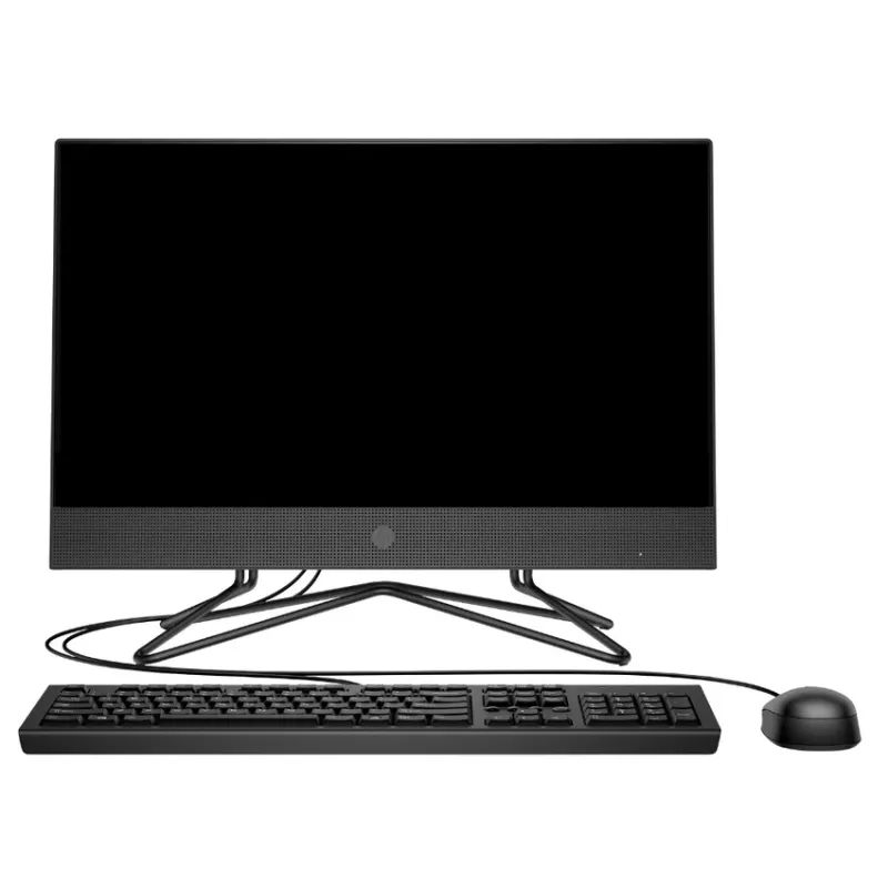 HP 200 G4 AiO 21.5 inch Full HD All-in-One PC, Intel Core i3-10110U, 4GB RAM, 256GB SSD, Windows 10 Home, Black
