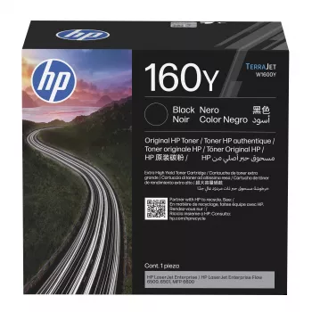 HP 160Y Original Extra High Yield Black Toner Cartridge (W1600Y) for LaserJet M110w/M140w