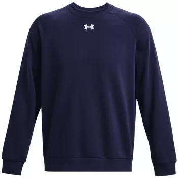 Under Armour Men's Rival Fleece Crew Sweatshirt Navy Blue