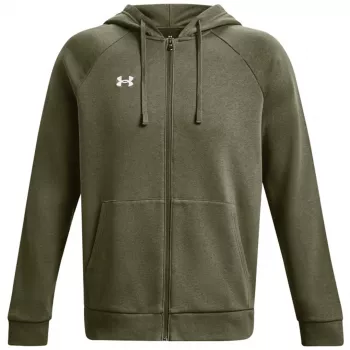 Under Armour Men's Rival Fleece Full-Zip Hoodie Khaki 1379767 390