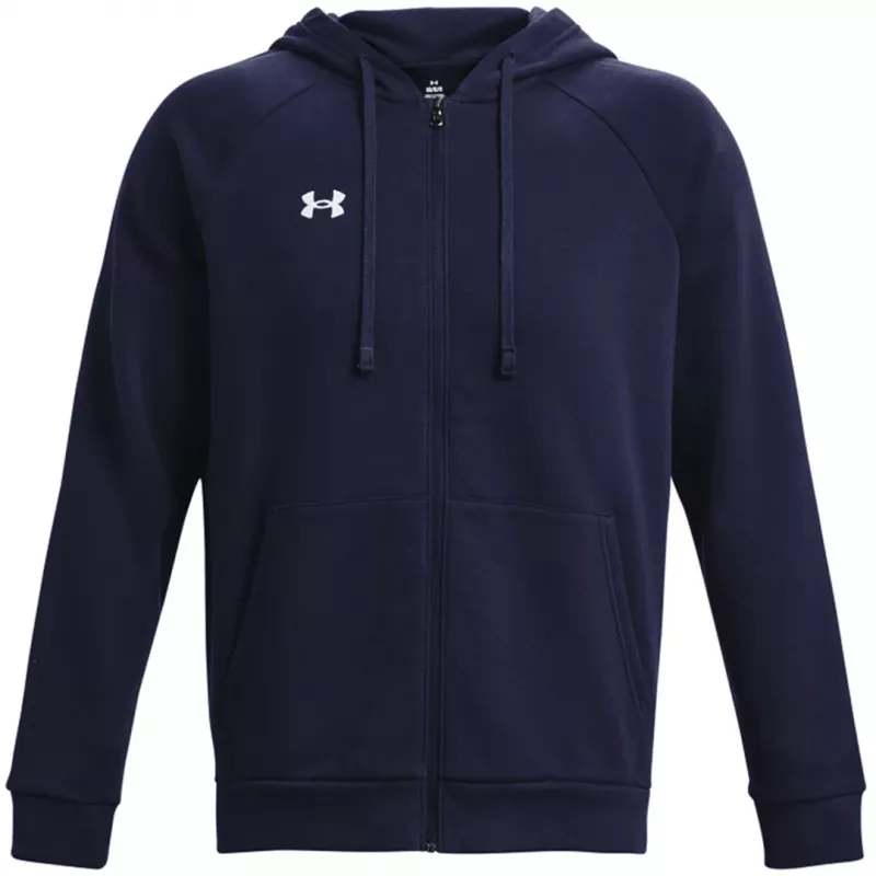Under Armour Men's Rival Fleece FZ Hoodie Midnight Navy