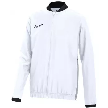 Nike Dri-FIT Academy 25 Kids' Full-Zip Hoodie White/Black Size XL