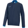 Nike Dri-FIT Academy 25 Kids' Full-Zip Hoodie Navy Blue (L)