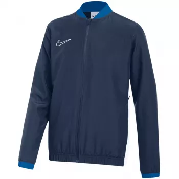 Nike Dri-FIT Academy 25 Kids' Full-Zip Hoodie Midnight Navy/White XL