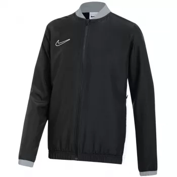 Nike Dri-FIT Academy 25 Kids' Full-Zip Hoodie Black/White L