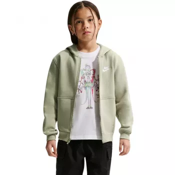 Nike Sportswear Club Fleece Kids' Hoodie Barely Green L