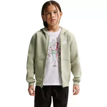 Nike Sportswear Club Fleece Kids' Sweatshirt Light Green FD3004-304 M