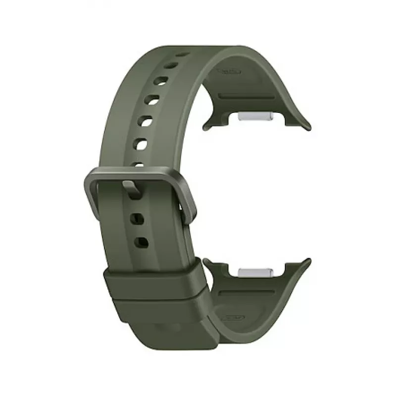 Samsung Sport Band S/M Olive for Galaxy Watch9, Watch8, Watch6, Watch5, Watch4 – Fluoroelastomer, Buckle, 130-190 mm