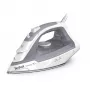 Tefal Easygliss Eco FV5782 Steam Iron with Durilium Airglide Soleplate, 2800 W, 260 g/min Steam Boost, Eco Mode, Black/Green