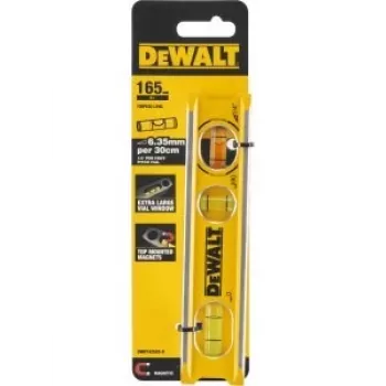DEWALT Torpedo Level Flat 165 mm