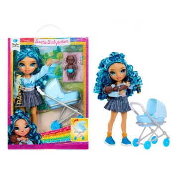 Rainbow High Jr. High Bestie Babysitters - Skyler Bradshaw Fashion Doll with Puppy and Accessories