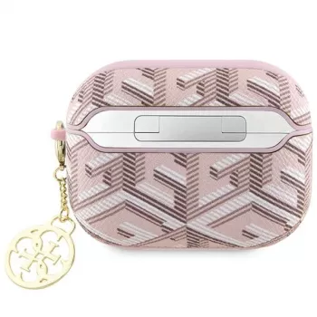 GUESS GUAPPGCE4CP AirPods Pro Cover Pink GCube Charm