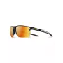 Julbo Outline - L Sunglasses, Spectron 3CF Lens, Black/Grey Frame, Category 3, UV Protection, for Cycling and Running