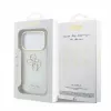 GUESS 4G Script Metal Protective Case for iPhone 18 Pro Max / 17 Pro Max - White