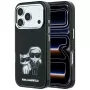 Karl Lagerfeld Smooth Karl & Choupette Bodies Sketch MagSafe Case for iPhone 18 Pro / 17 Pro - Black
