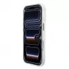 GUESS IML 4G Script Metal Case for iPhone 15 Pro, White