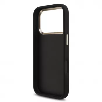 GUESS 4G Big Classic Logo Case for iPhone 18 Pro Max / 17 Pro Max - Black & Gold