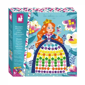 Janod Princesses and Fairies Creative Mosaic Kit J07962