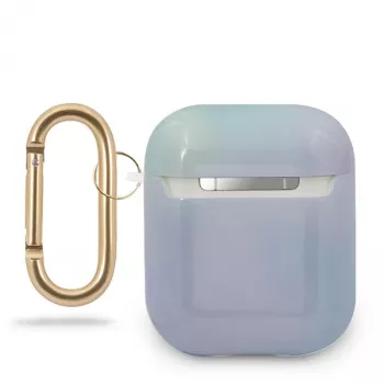 GUESS GUACA2TPUMCGC02 AirPods 1/2 Cover Blue Tie & Dye Collection