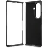 Karl Lagerfeld Saffiano Karl & Choupette Pin Case for Samsung Galaxy Z Fold 8 Ultra - Black