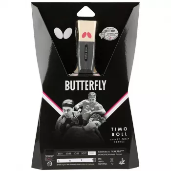 Butterfly Timo Boll SG99 Table Tennis Racket - Flared Handle, Wakaba Rubbers, All-round Control