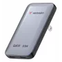 Verbatim Slim GaN Charger 2 Port 65W (EU/UK/US) Grey
