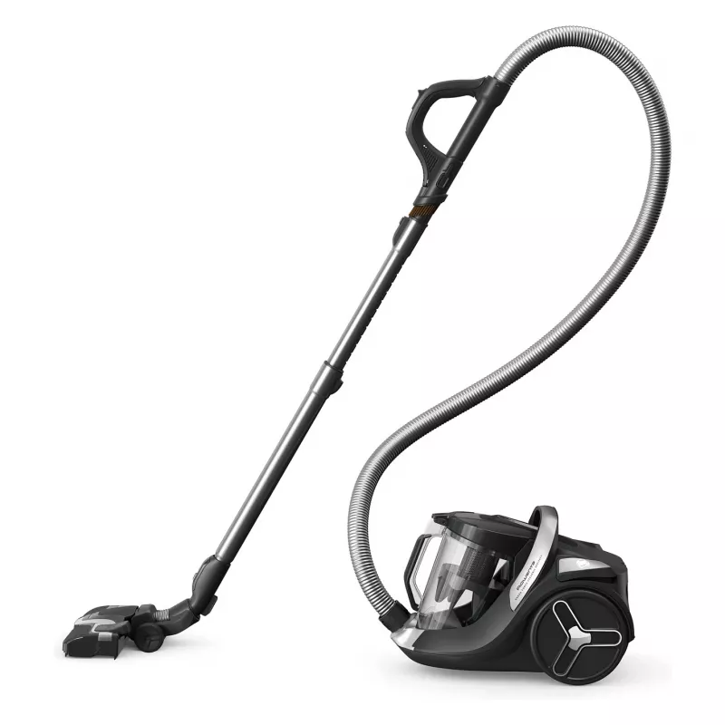 Rowenta Green Force Cyclonic Effitech+ RO7C66 Cordless Stick Vacuum Cleaner with Flex Technology and Aqua Head