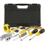 STANLEY STMT0-74864 51-Piece Tool Set with 1/4 inch & 1/2 inch Drive Sockets, Combination Wrenches, Blow-Moulded Case