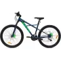 Huffy Korros 26 Mountain Bike Blue - 18-Speed Steel Hardtail with Front Suspension