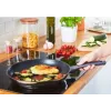 Tefal Daily Cook G7132S55 Stainless Steel Frying Pan Set 24/28 cm, Titanium Non-Stick, Induction, Thermo-Signal