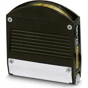 STANLEY BLACK&DECKER Panoramic Tape Measure 3m x 12.7mm Metric Steel Blade with Mylar Coating, ABS Case, True-Zero Hook, Belt Clip, Yellow/Black