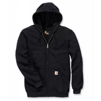Carhartt Midweight Hooded Zip Sweatshirt Black