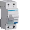 Hager ADC910D RCBO 2P 10A 30mA Type AC Residual Current Circuit Breaker with Overcurrent Protection
