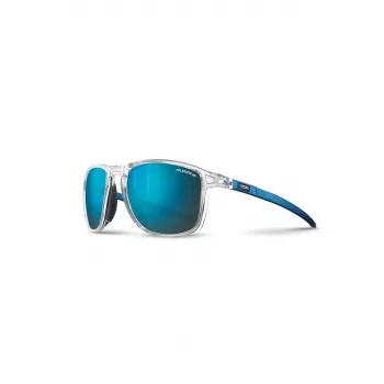 Julbo Compass Blue Ski Goggles - Spherical Polycarbonate Lens, Spectron 3 Brown Flash, Category 3, OTG, Helmet Compatible