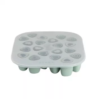 Beaba Multiportions Freezer Tray 20 x 35 ml Silicone Sage Green
