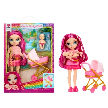 MGA Rainbow High Jr High Babysitters Fashion Doll - Stella Monroe, 9-inch Fully Articulated Collectible with Babysitting Accessories