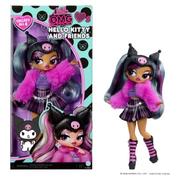MGA L.O.L. Surprise O.M.G. Hello Kitty & Friends - Kuromi Fashion Doll
