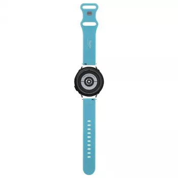 Hello Kitty Universal Silicone Watch Strap with Kitty Head Design, Blue, 20mm, Quick Release