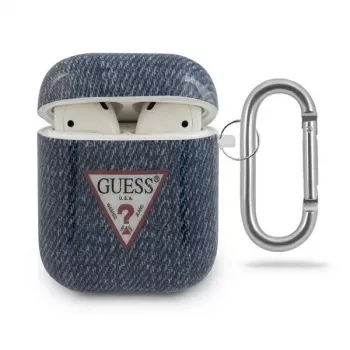 GUESS GUACA2TPUJULDB AirPods 1/2 Cover Dark Blue Jeans Collection