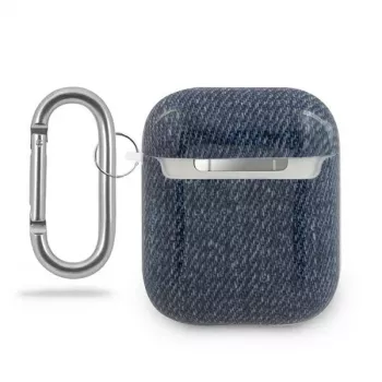 GUESS GUACA2TPUJULDB AirPods 1/2 Cover Dark Blue Jeans Collection