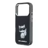 Karl Lagerfeld IML Choupette Body Sketch Print MagSafe Case for iPhone 18 Pro Max / 17 Pro Max - Black
