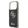 GUESS IML 4G Script Metal Case for iPhone 18 Pro / 17 Pro - Black